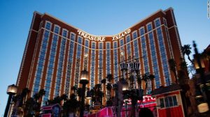 The slot machine malfunctioned at Treasure Island Hotel and Casino.